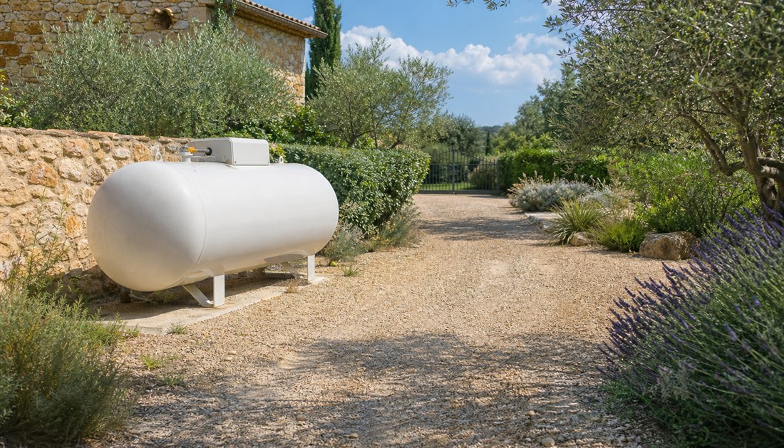 Maison secondaire en Provence : comment bien gérer sa citerne de gaz propane pendant l'été ?